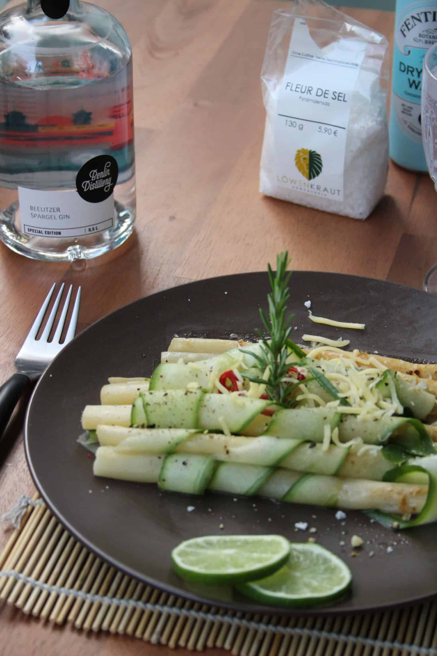 Spargel Gericht, Spargel Gin