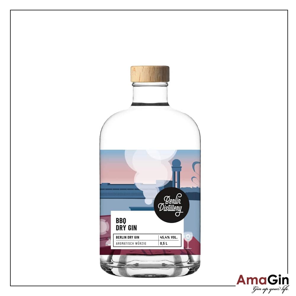 BBQ Dry Gin Berlin Distillery