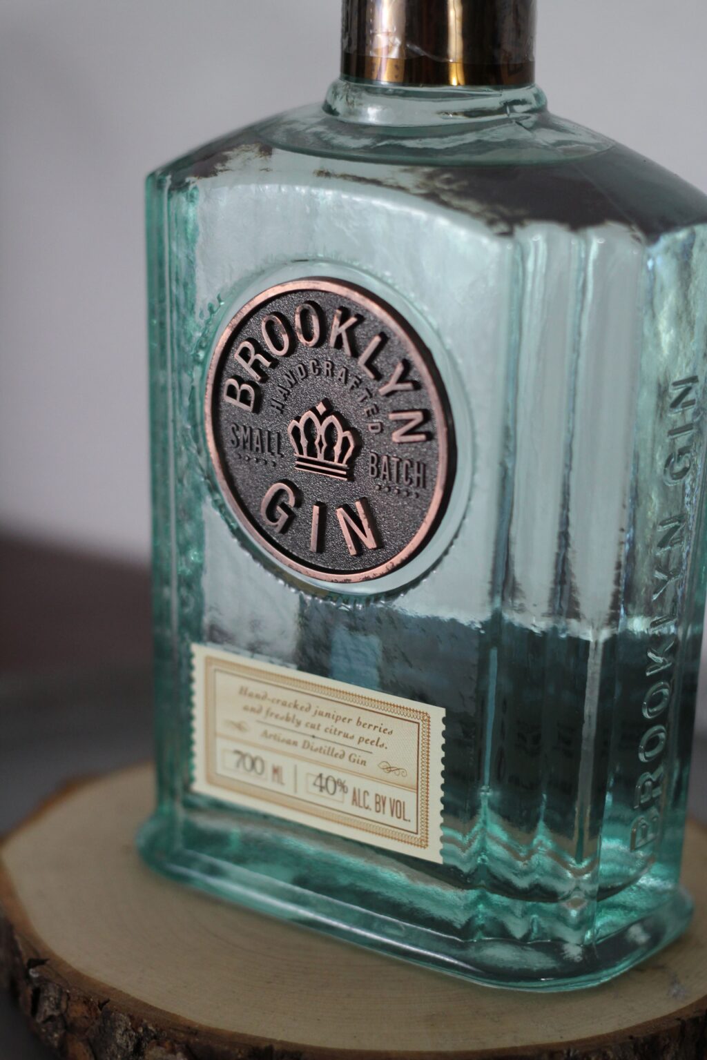 Brooklyn Gin Flaschen-Design