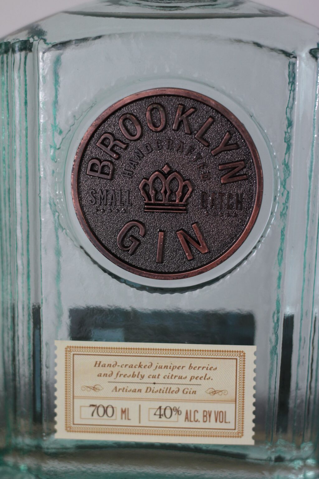 Brooklyn Gin Flaschen-Design