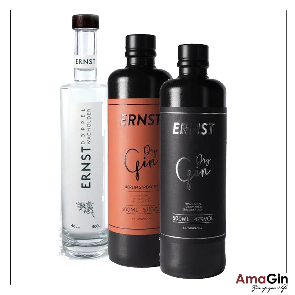 Berliner Gin - Ernst Dry Gin - Preussische Spirituosen Manufaktur-PSM Kollektion
