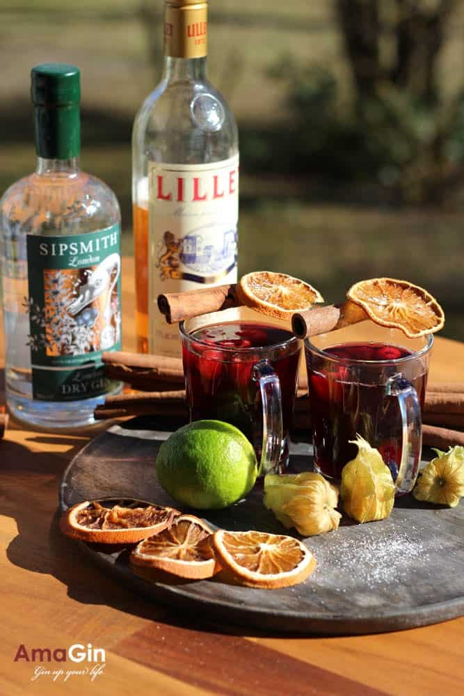 Hot Gin Lillet Berry