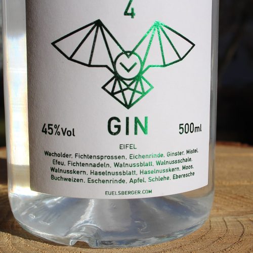 Euelsberger Gin Eifel Nr. 4 - Design Zutaten Botanicals